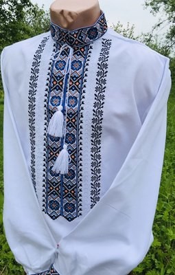 Вишиванка, чоловіча вишита сорочка (Арт. 02323)