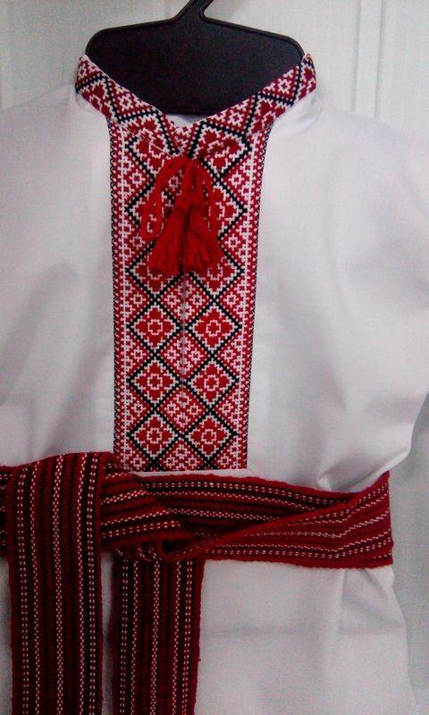 Вишиванка, дитяча вишивана сорочка "Козачок" (Арт. 00027)