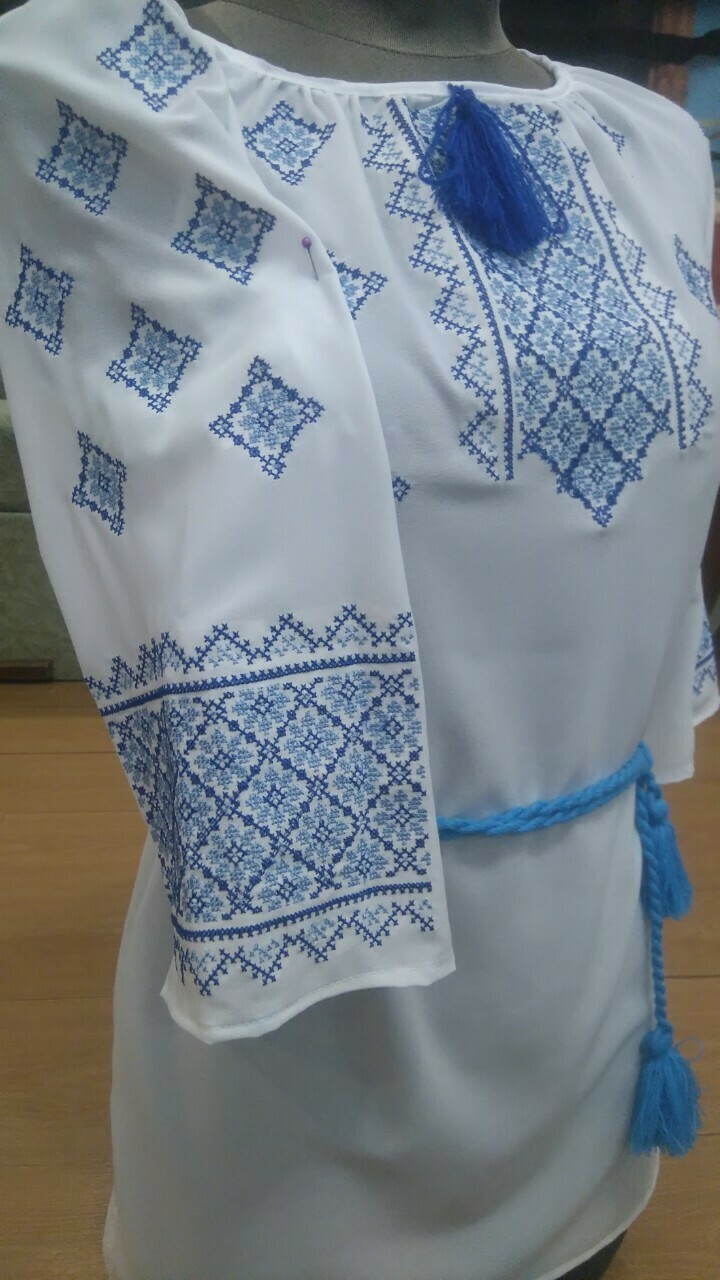 Вишиванка, жіноча вишивана блузка (Арт. 02358)