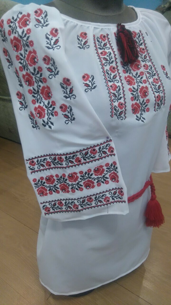 Вишиванка, жіноча вишивана блузка (Арт. 02360)