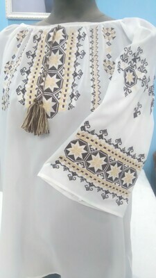Вишиванка, жіноча вишивана блузка (Арт. 02363)