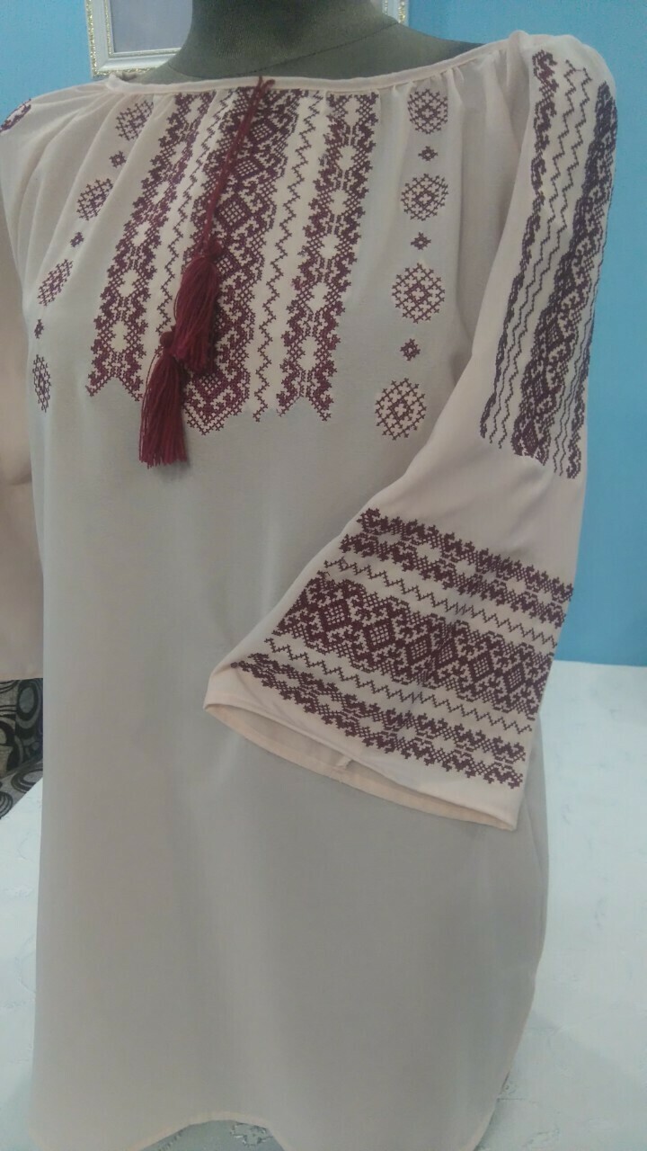 Вишиванка, жіноча вишивана блузка (Арт. 02364)