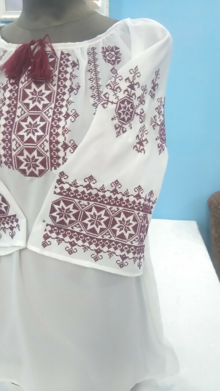 Вишиванка, жіноча вишивана блузка (Арт. 02366)