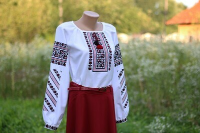 Вишиванка, жіноча вишивана блузка &quot;Борщівська&quot; (Арт. 01049)