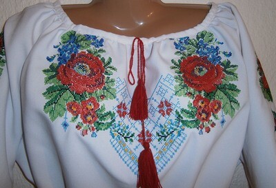 Вишиванка, жіноча вишивана блузка (Арт. 01567)