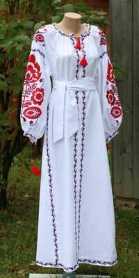 Вишиванка жіноча, сукня вишивана &quot;Бохо&quot;(Арт. 02444)