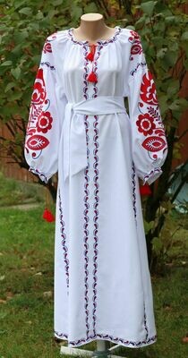 Вишиванка жіноча, сукня вишивана "Бохо"(Арт. 02444)