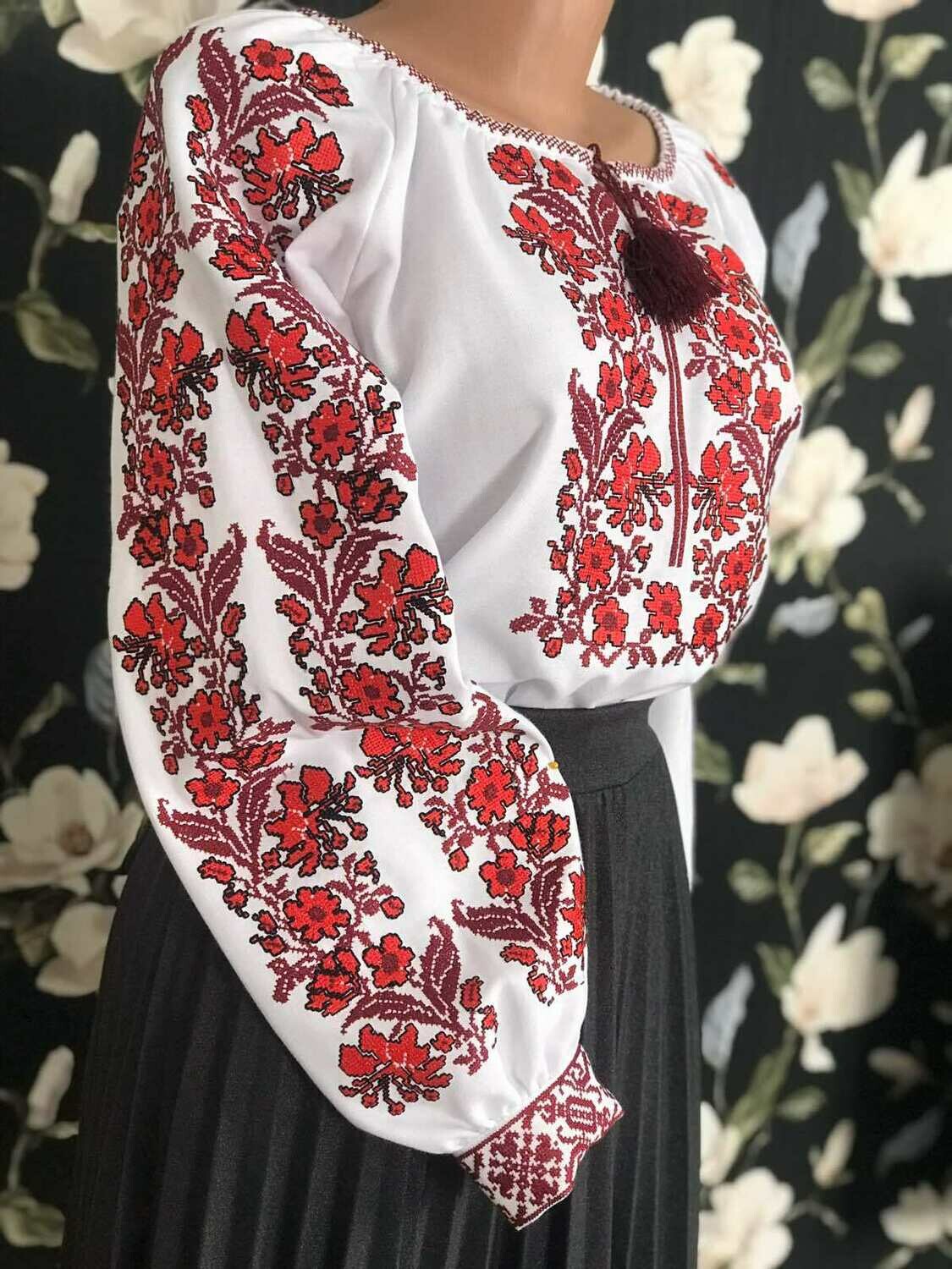 Вишиванка, жіноча вишивана блузка (Арт. 02461)