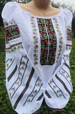 Вишиванка, жіноча вишивана блузка на домотканому полотні (Арт. 02466) Вишиванка, жіноча вишивана блузка на домотканому полотні (Арт. 02466)