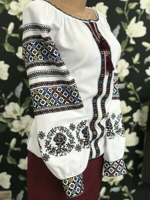 Вишиванка, жіноча вишивана блузка (Арт. 02226)