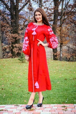 Вишиванка жіноча, сукня вишивана &quot;Бохо&quot; (Арт. 02044)