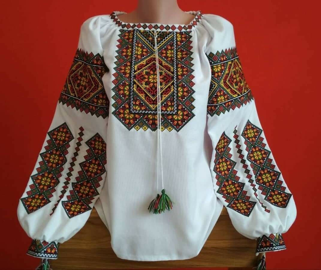 Вишиванка, жіноча вишивана блузка (Арт. 02485)
