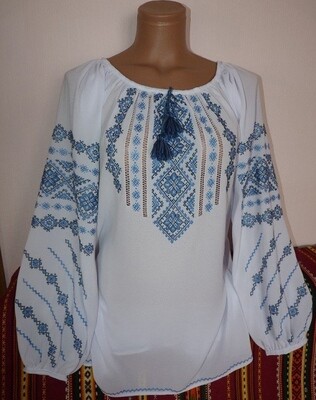 Вишиванка жіноча на шифоні (Арт. 02060) Вишиванка жіноча на шифоні (Арт. 02060)