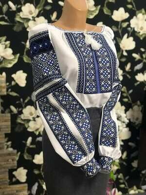 Вишиванка, жіноча вишивана блузка (Арт. 02521) Вишиванка, жіноча вишивана блузка (Арт. 02521)