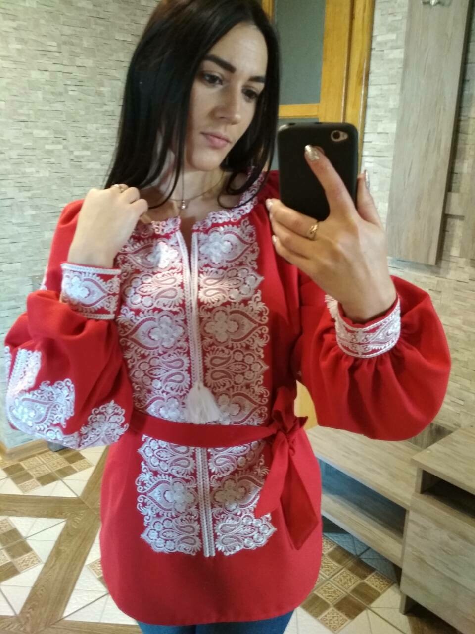 Вишиванка, жіноча вишивана блузка &quot;Бохо&quot; (Арт. 02538)