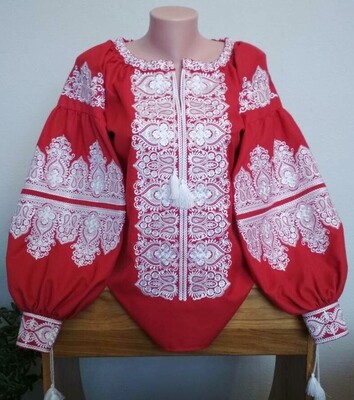 Вишиванка, жіноча вишивана блузка "Бохо" (Арт. 02538)
