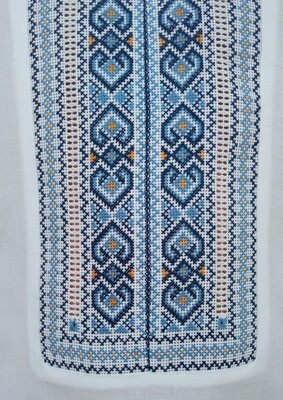 Вишиванка, чоловіча вишита сорочка"Стильна"  (Арт. 01651)