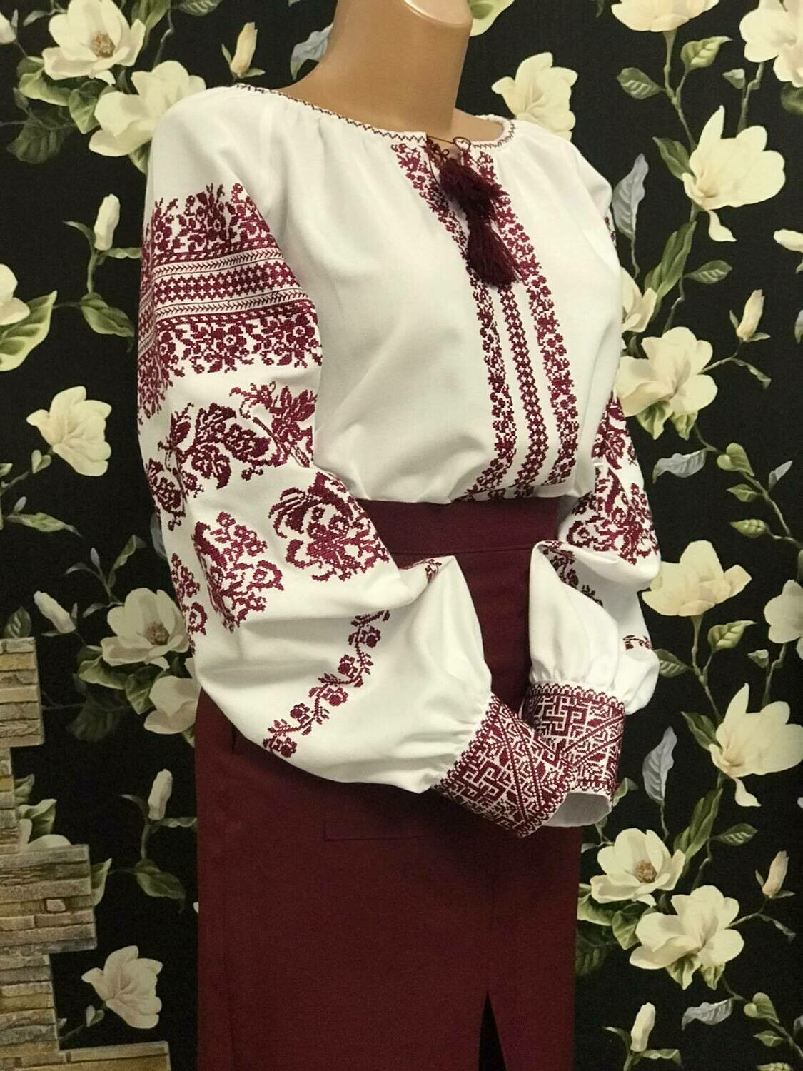 Вишиванка, жіноча вишивана блузка (Арт. 02605)