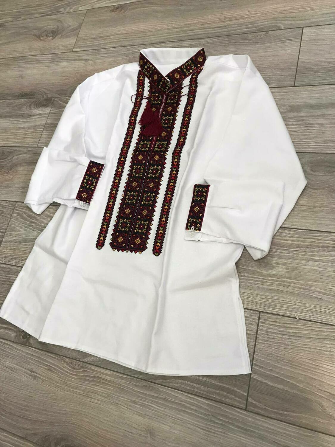Вишиванка, чоловіча вишита сорочка (Арт. 02609)