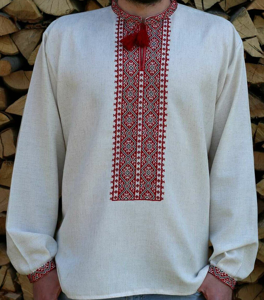 Вишиванка, чоловіча вишита сорочка &quot;Староукраїнська&quot; (Арт. 00295)