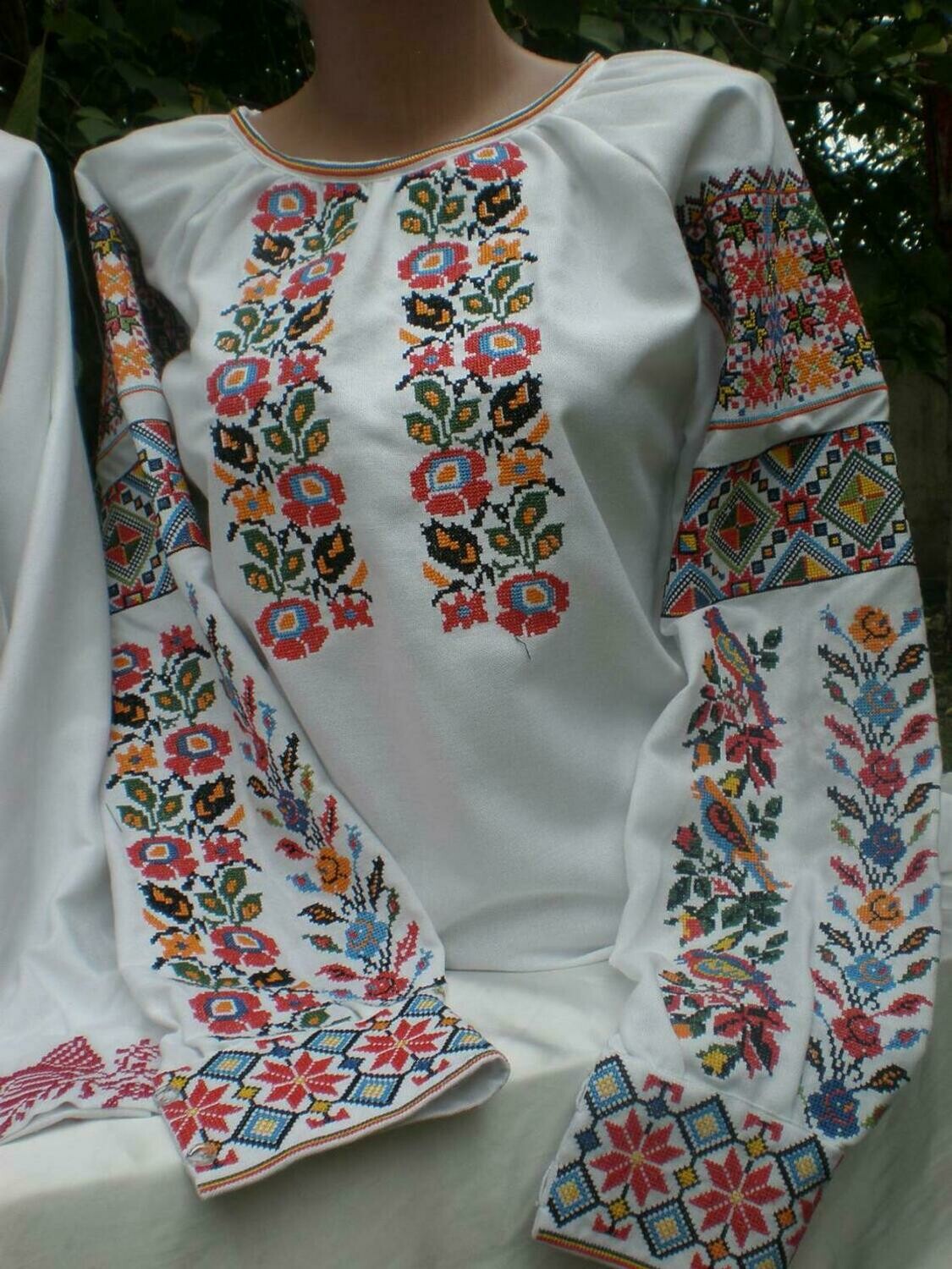 Вишиванка, жіноча вишивана блузка (Арт. 02619)
