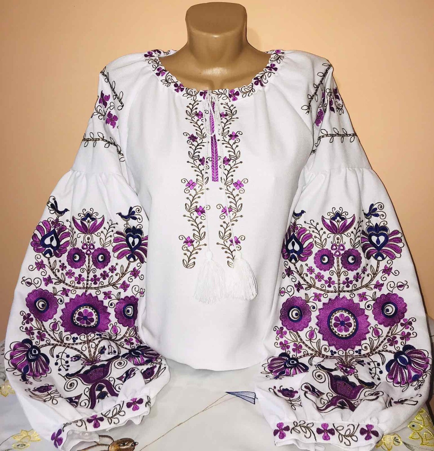 Вишиванка, жіноча вишивана блузка &quot;Бохо&quot; (Арт. 02622)