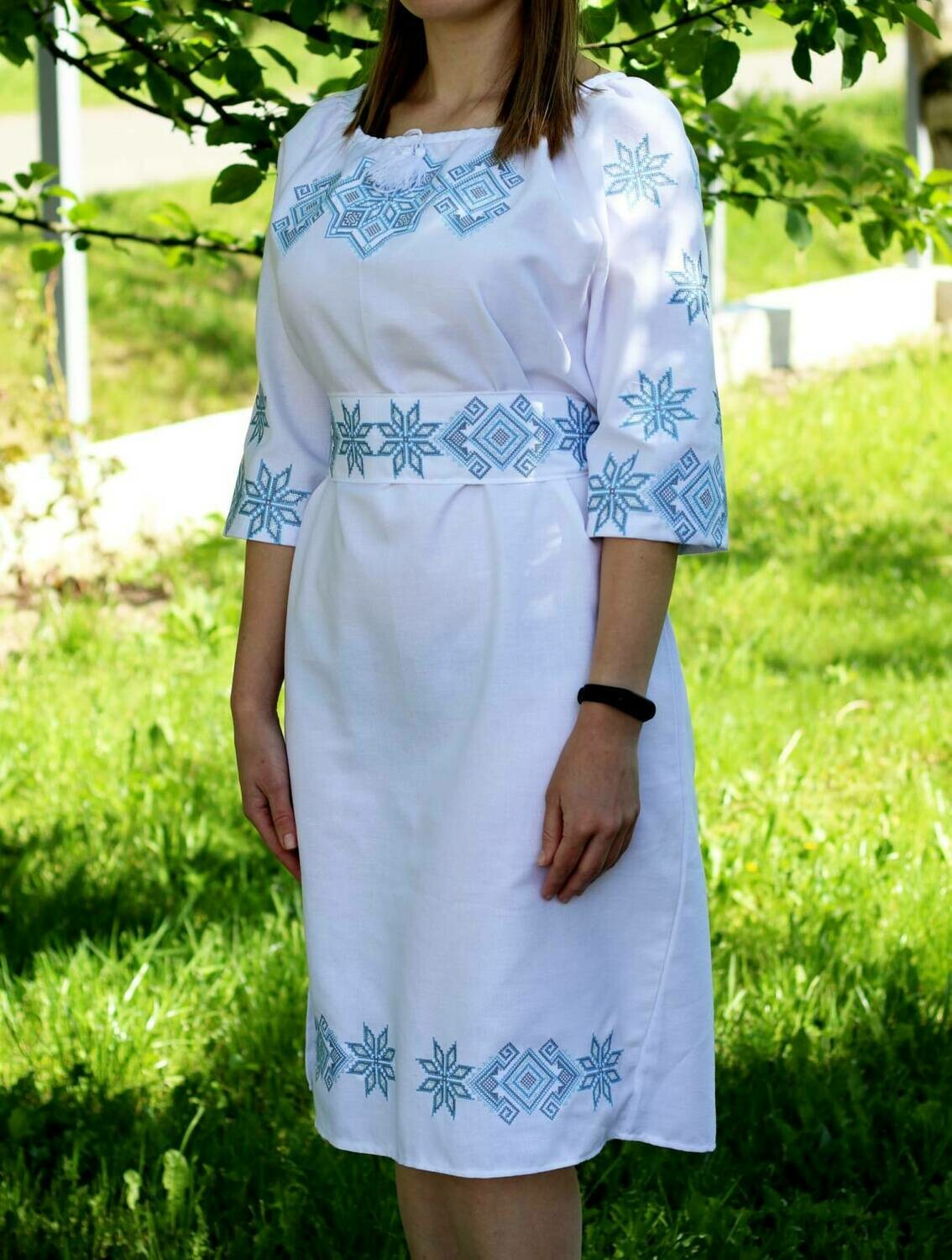 Вишиванка, жіноча вишивана сукня (Арт. 02670)