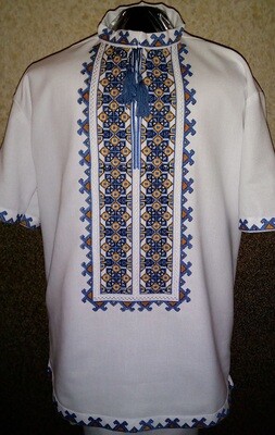 Вишиванка, чоловіча вишита сорочка (Арт. 02781)