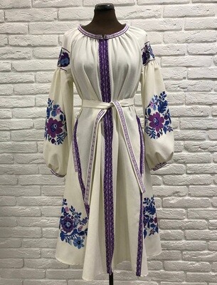 Вишиванка, жіноча вишивана сукня (Арт. 02784)