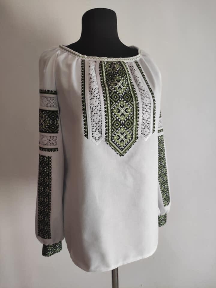 Вишиванка, жіноча вишивана блузка (Арт. 02916)