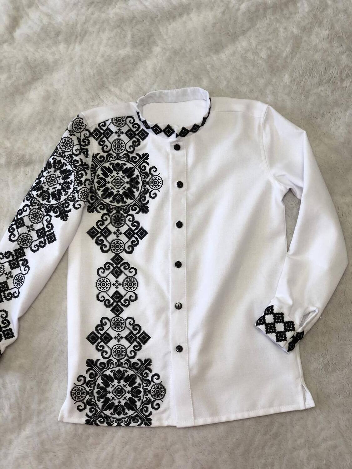 Вишиванка, чоловіча вишита сорочка (Арт. 02951)
