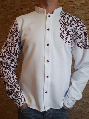 Вишиванка, чоловіча вишита сорочка (Арт. 02953)