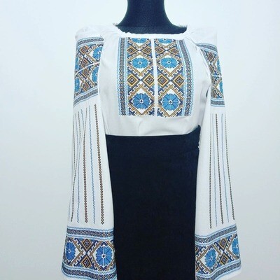 Вишиванка, жіноча вишивана блузка (Арт. 02956)