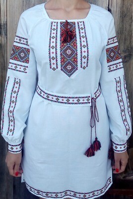 Вишиванка, сукня "Гуцулка" (Арт. 01635)