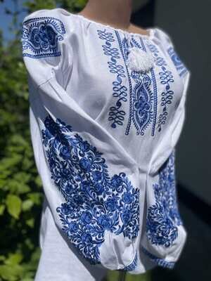 Вишиванка, жіноча вишивана блузка (Арт. 02989)