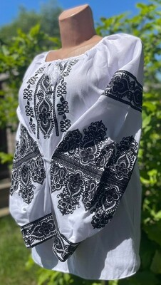 Вишиванка, жіноча вишивана блузка (Арт. 02990)