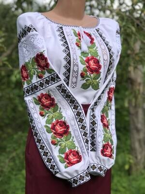 Вишиванка, жіноча вишивана блузка (Арт. 02995)
