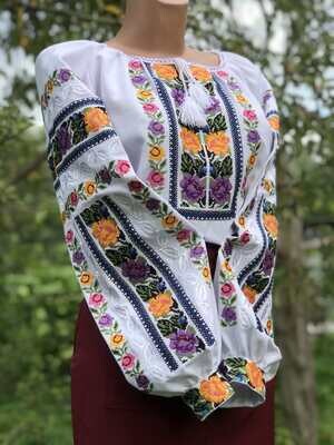 Вишиванка, жіноча вишивана блузка (Арт. 02992)