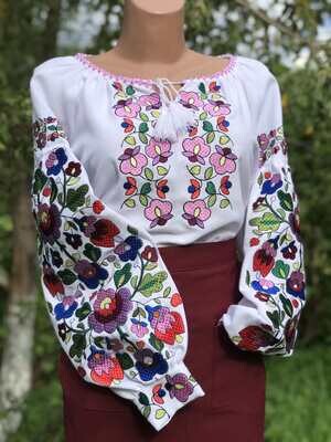 Вишиванка, жіноча вишивана блузка (Арт. 02994)