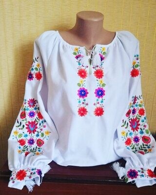 Вишиванка, жіноча вишивана блузка (Арт. 03003)
