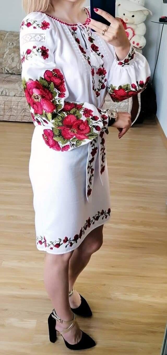 Вишиванка, жіноча вишивана сукня (Арт. 03039)