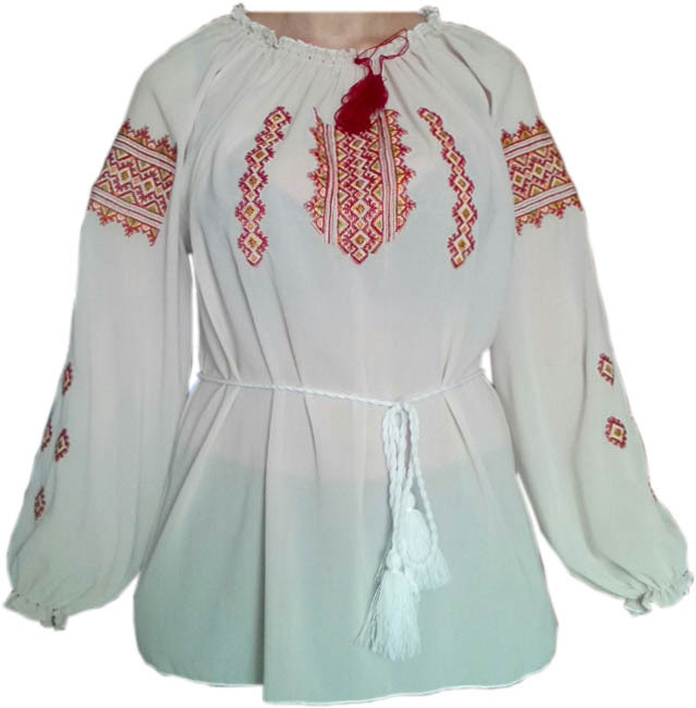 Вишиванка, жіноча вишивана блузка (Арт. 00381)
