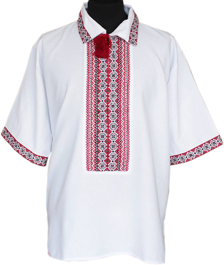 Вишиванка, чоловіча вишита сорочка ручної роботи &quot;Степівка&quot; (Арт. 01280)