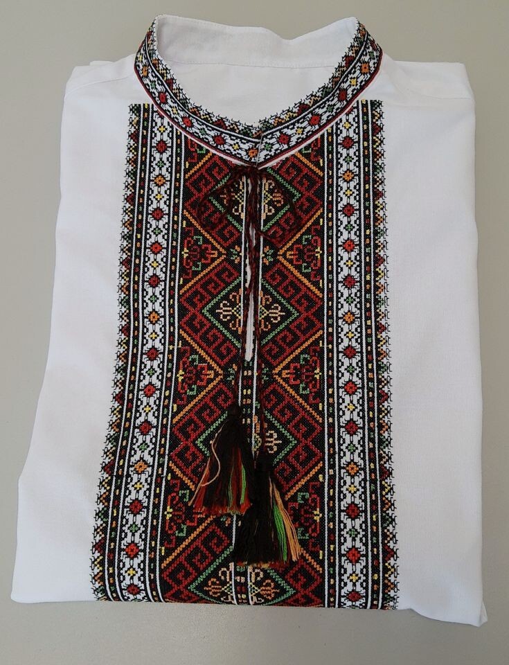 Вишиванка, чоловіча вишита сорочка (Арт. 03110)