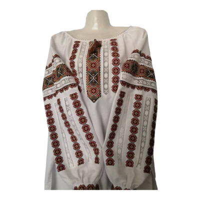 Вишиванка, жіноча вишивана блузка на домотканому полотні "Мережка" (Арт. 03145) Вишиванка, жіноча вишивана блузка на домотканому полотні "Мережка" (Арт. 03145)