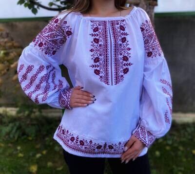 Вишиванка, жіноча вишивана блузка на домотканому полотні (Арт. 03175) Вишиванка, жіноча вишивана блузка на домотканому полотні (Арт. 03175)