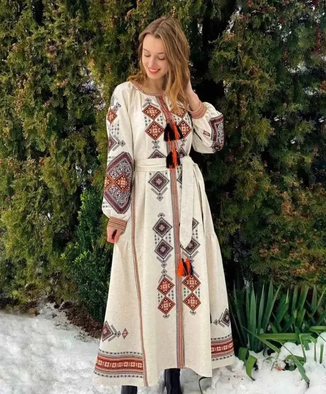 Вишиванка, жіноча вишивана сукня &quot;Бохо&quot;(Арт. 03295)