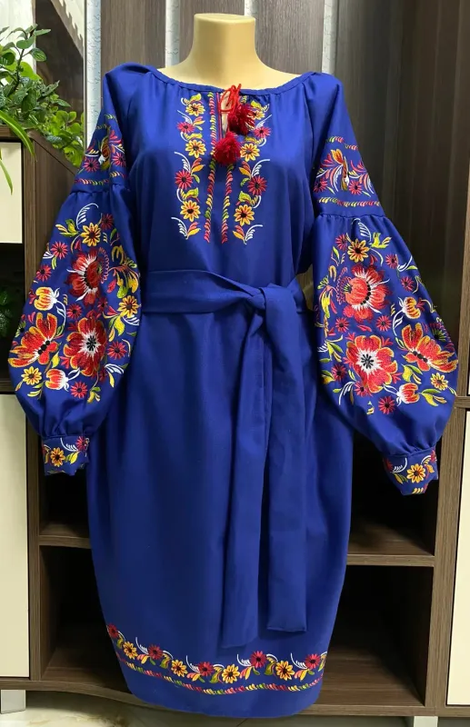 Вишиванка жіноча, сукня вишивана "Бохо" (Арт. 03358)