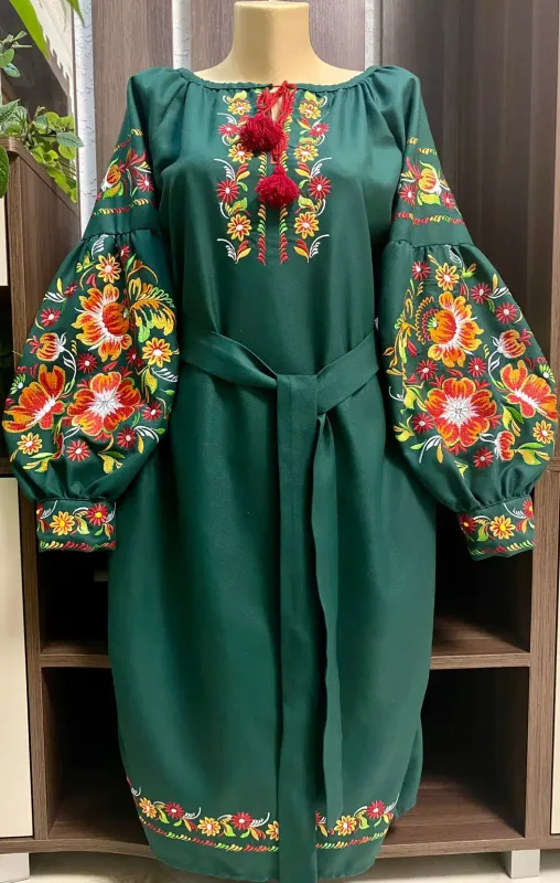 Вишиванка жіноча, сукня вишивана "Бохо" (Арт. 03355)