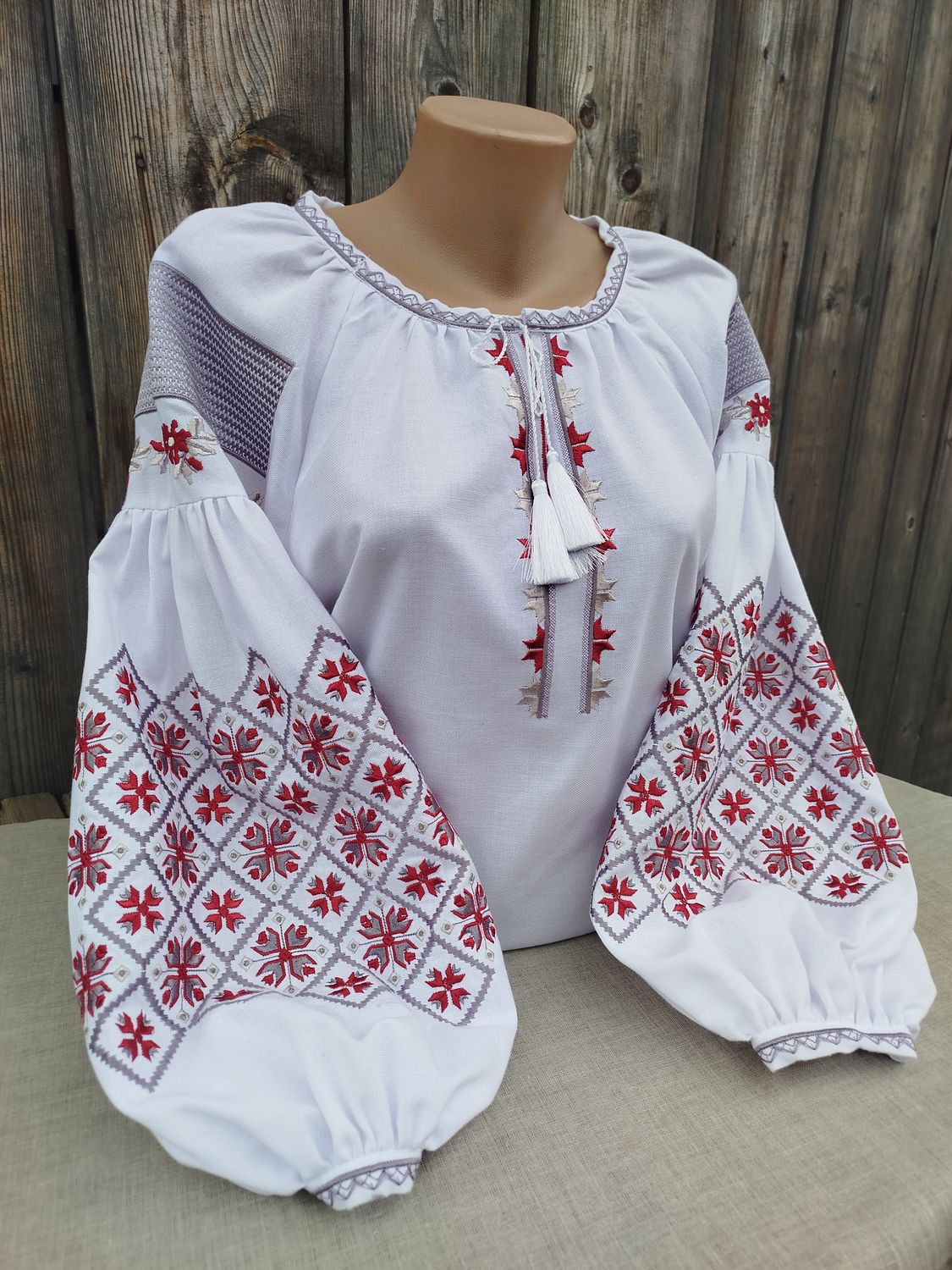 Вишиванка, жіноча вишивана блузка (Арт. 03425)